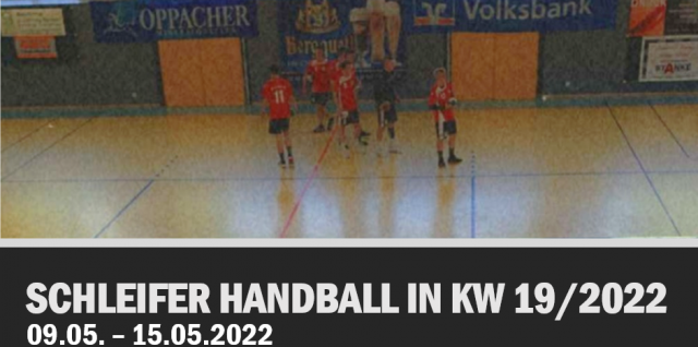 Schleifer Ergebnisse aus KW 19/2022