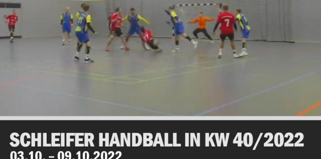 Schleifer Ergebnisse aus KW 40/2022