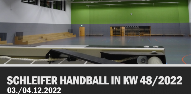 Schleifer Ergebnisse aus KW 48/2022