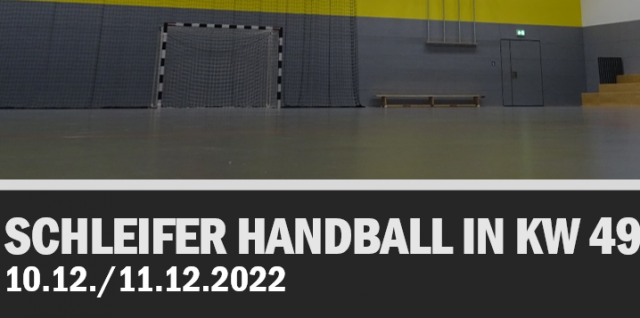 Schleifer Ergebnisse aus KW 49/2022