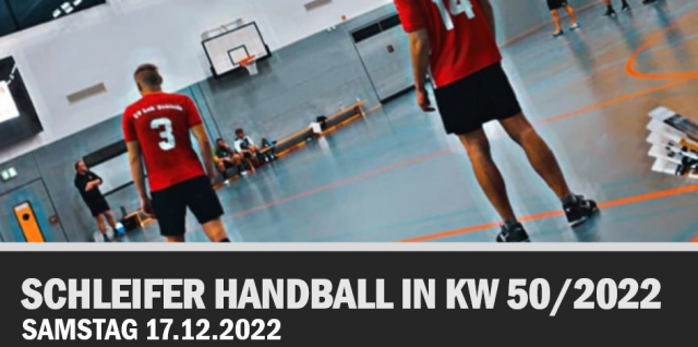 Schleifer Ergebnisse aus KW 50/2022