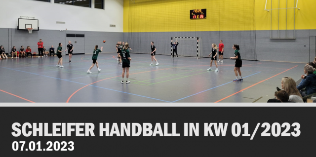 Schleifer Ergebnisse aus KW 01/2023