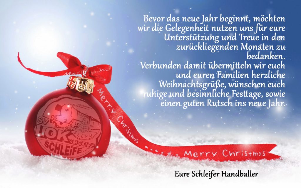 Weihnachtsgruß 2018