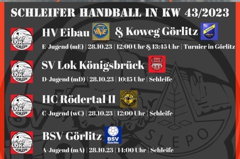 Schleifer Handball in KW 43/2023