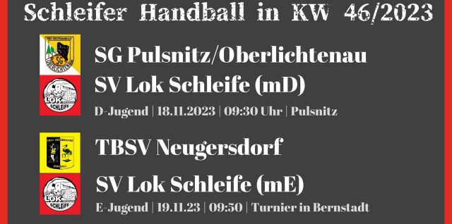 Handball in KW 46/2023
