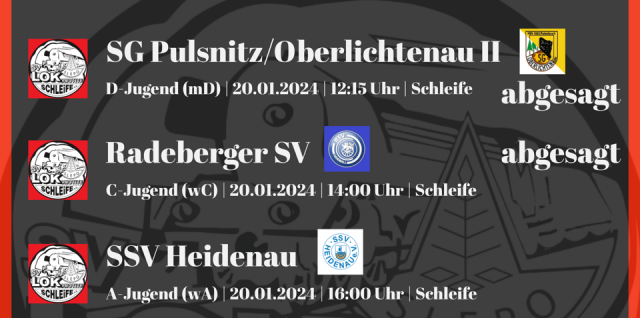 Kurzfristige Spieltagsänderung