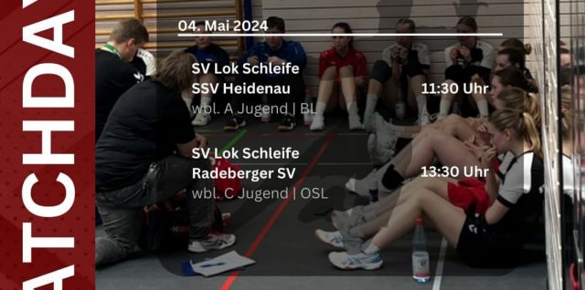 Unsere Spiele am Wochenende 18/2024