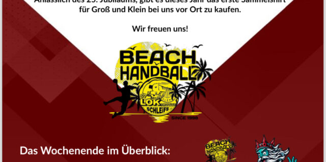 25. Beachhandballturnier zum Neptunfest