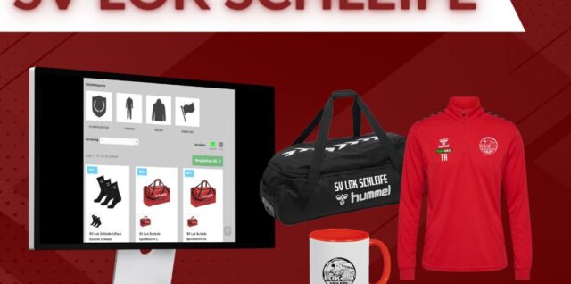 Teamshop online! Werde Teil der SV Lok Familie