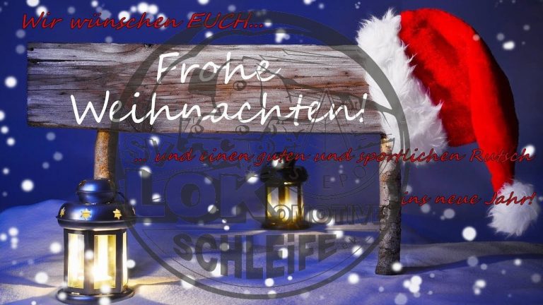 Frohe Weihnachten und guten Rutsch