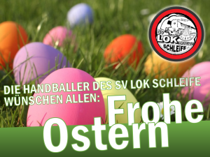 Frohe Ostern!
