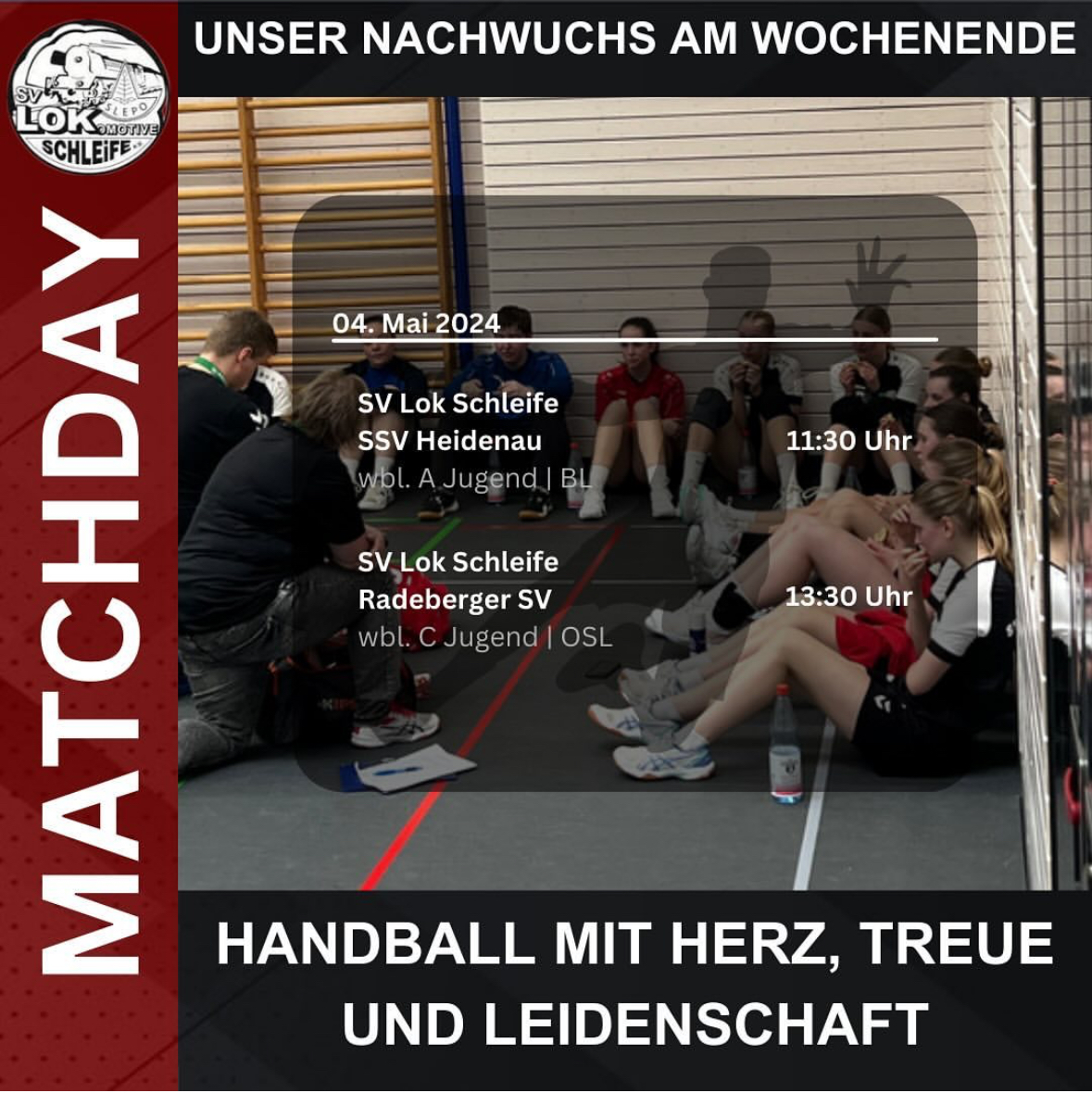 Unsere Spiele am Wochenende 18/2024